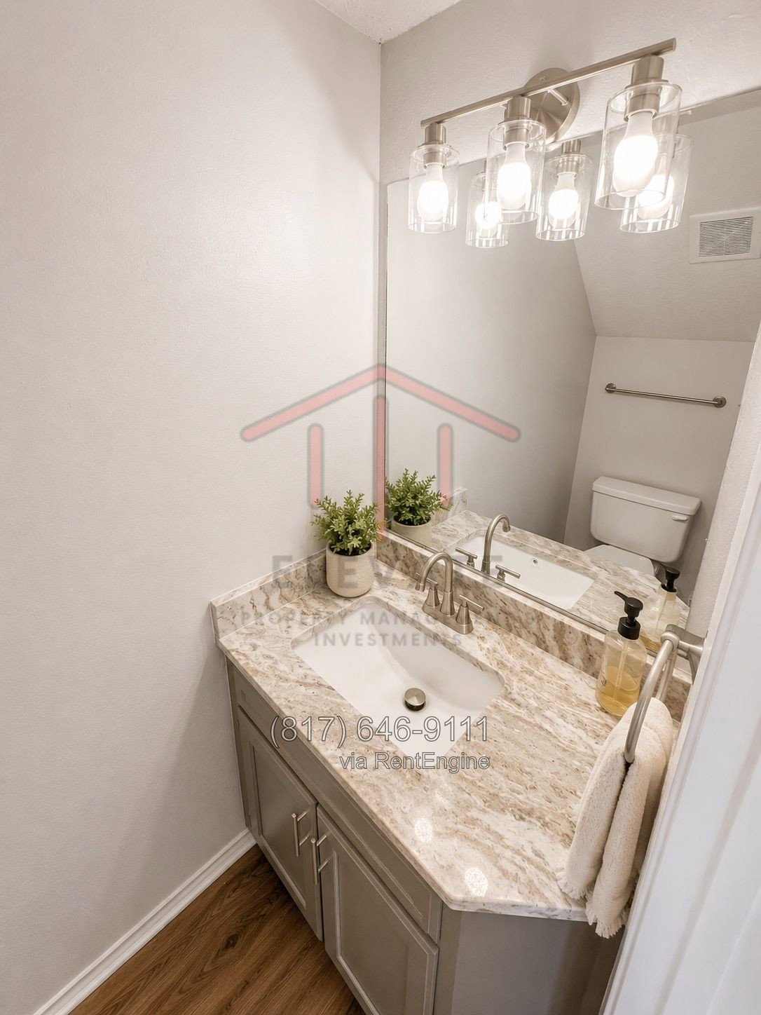 Renovated 2 bedroom, 1.5 bathroom townhome in NRH across from Liberty Park property image