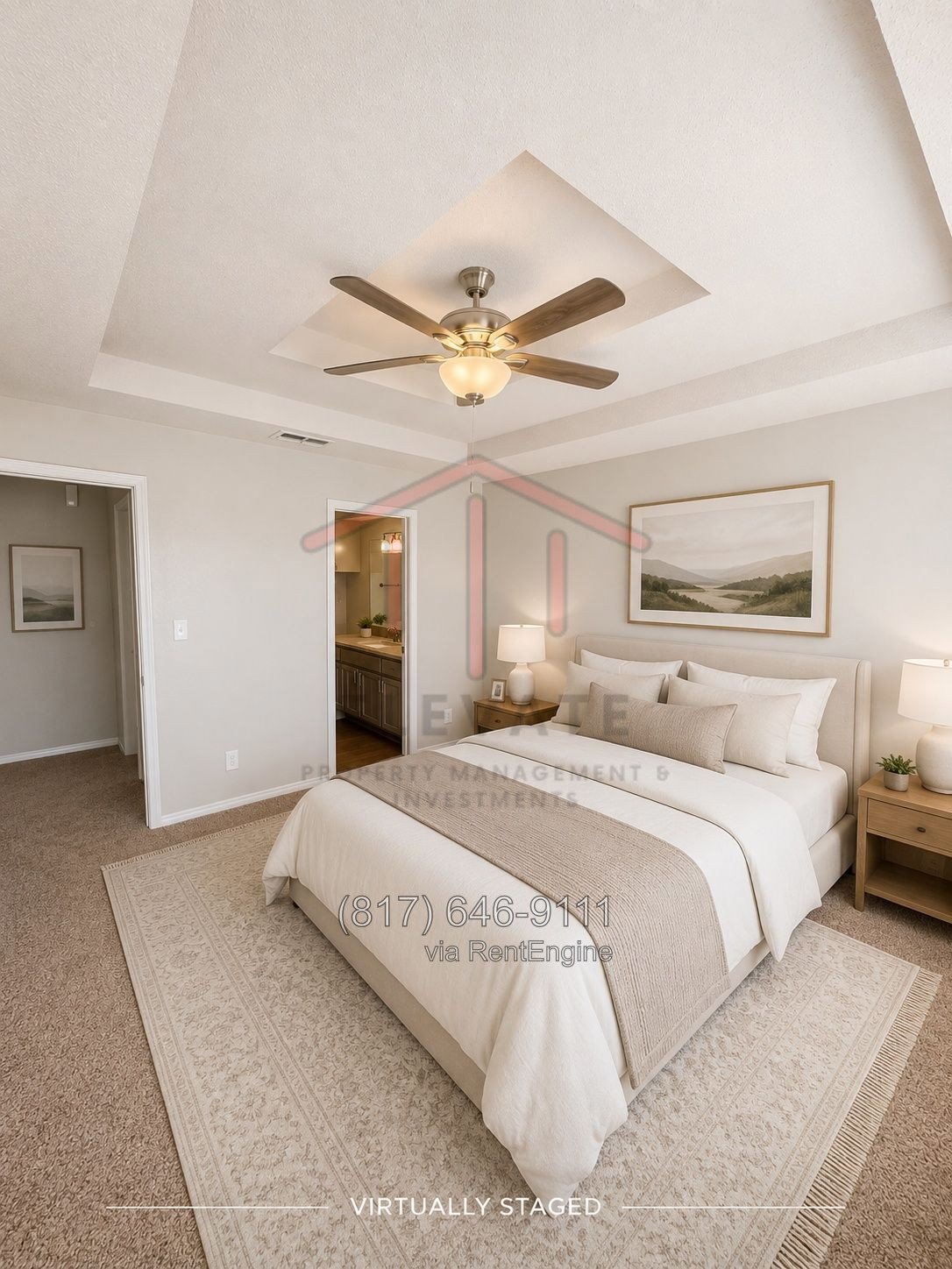 Renovated 2 bedroom, 1.5 bathroom townhome in NRH across from Liberty Park property image