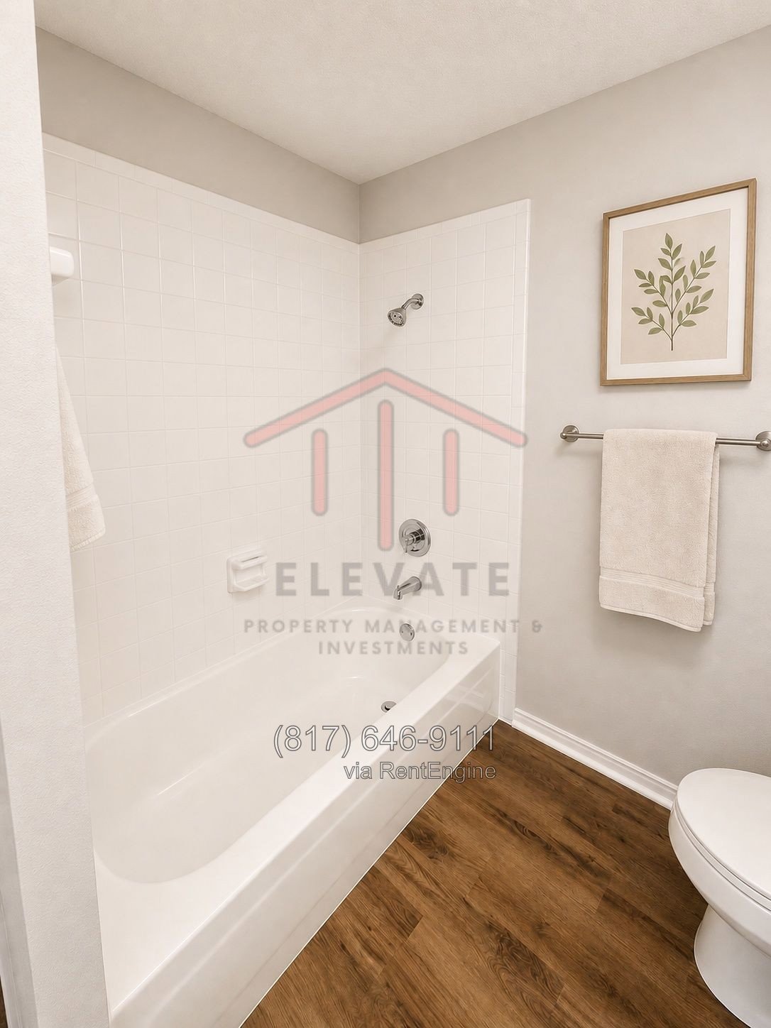 Renovated 2 bedroom, 1.5 bathroom townhome in NRH across from Liberty Park property image